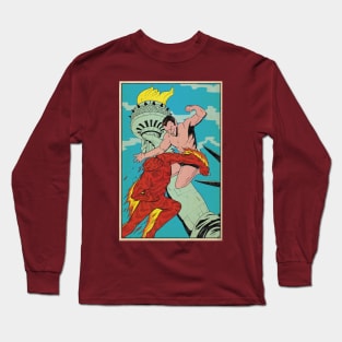 Namor VS the original Human Torch Long Sleeve T-Shirt